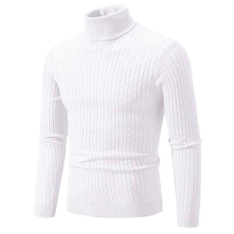 Men's Cable Knit Pullover – Winter Sweater