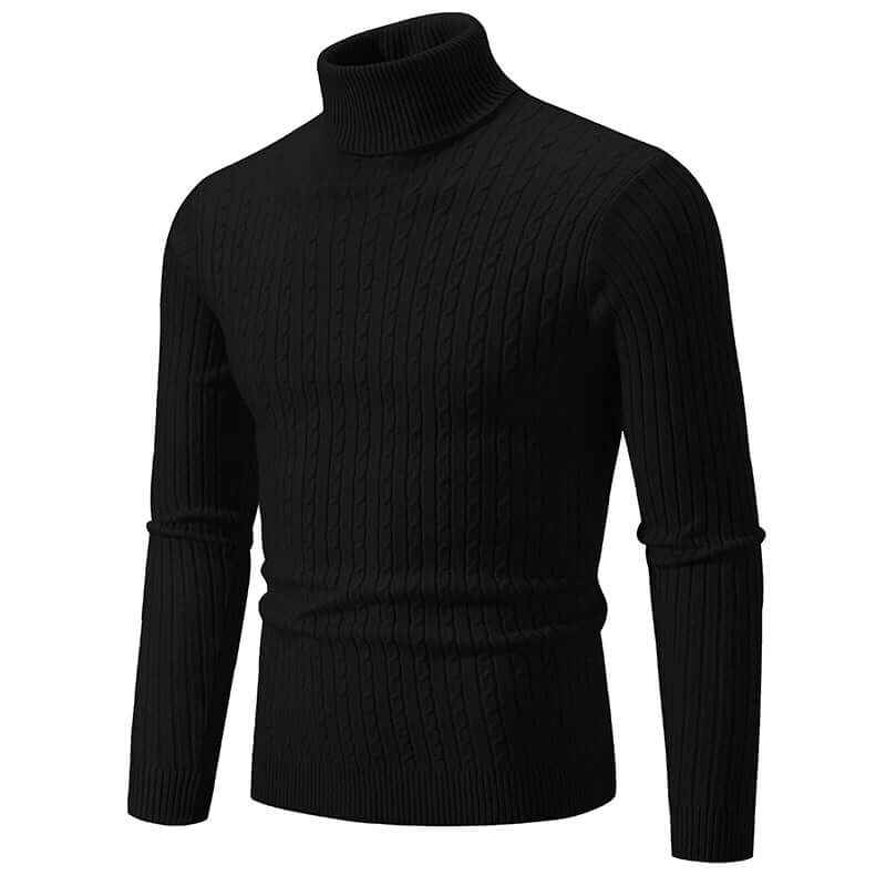 Men's Cable Knit Pullover – Winter Sweater
