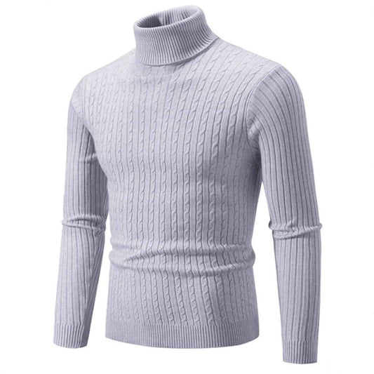 Men's Cable Knit Pullover – Winter Sweater