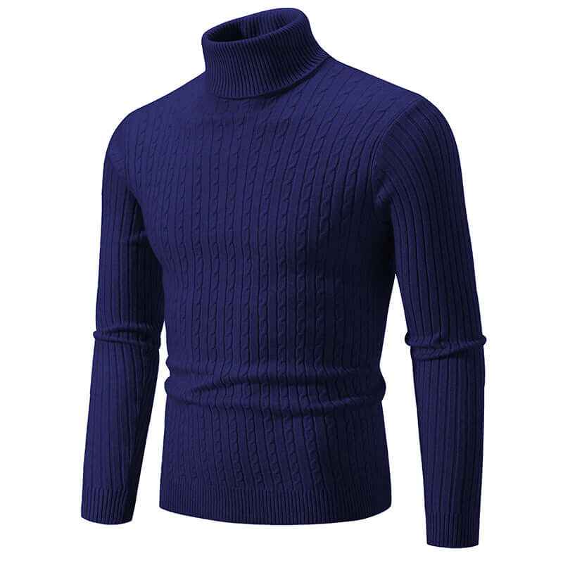 Men's Cable Knit Pullover – Winter Sweater