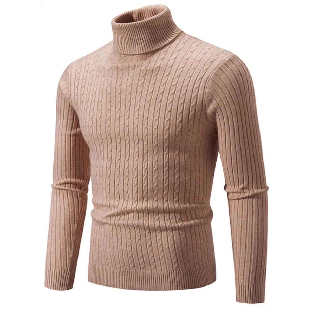 Men's Cable Knit Pullover – Winter Sweater