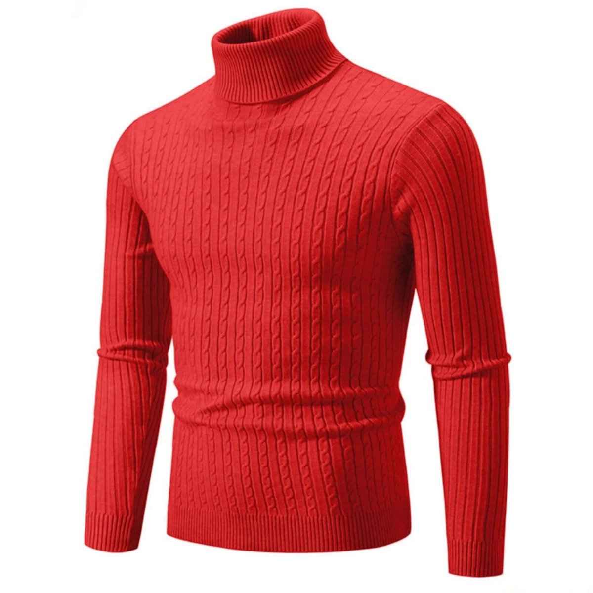 Men's Cable Knit Pullover – Winter Sweater