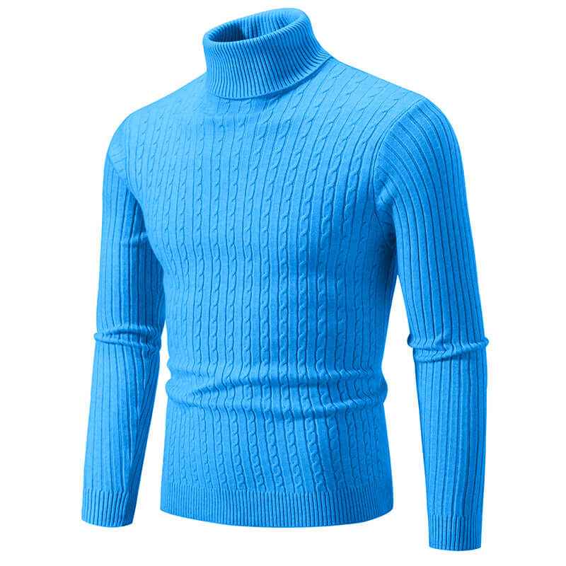 Men's Cable Knit Pullover – Winter Sweater
