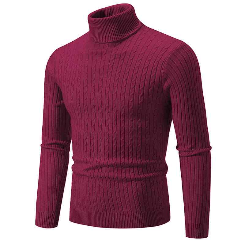 Men's Cable Knit Pullover – Winter Sweater