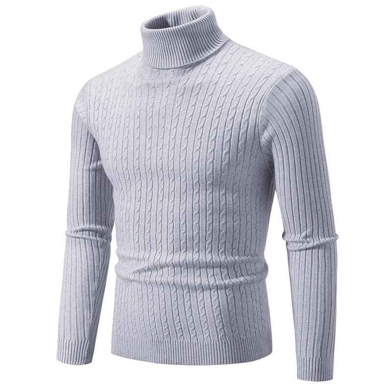 Men's Cable Knit Pullover – Winter Sweater