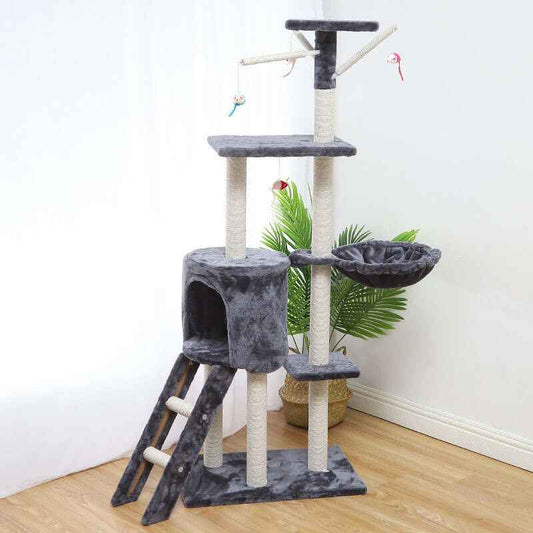 Multi-Level Cat Climber & Cat House