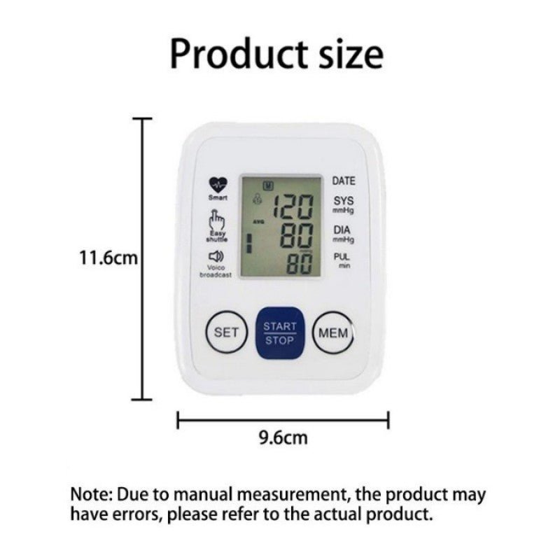 Multifunctional Digital Arm Blood Pressure Monitor - DoubleJoy Store