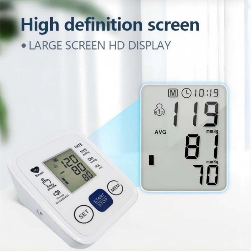 Multifunctional Digital Arm Blood Pressure Monitor - DoubleJoy Store
