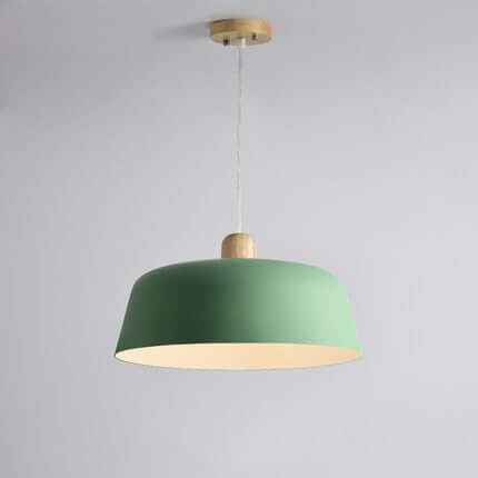 Nordic Wood Pendant Light – Hanging Lamp
