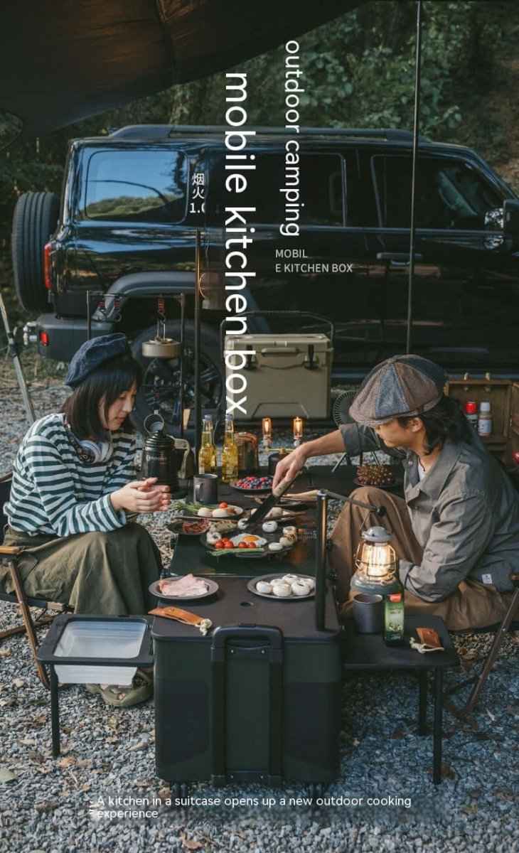 Portable Outdoor Mobile Kitchen – Camping