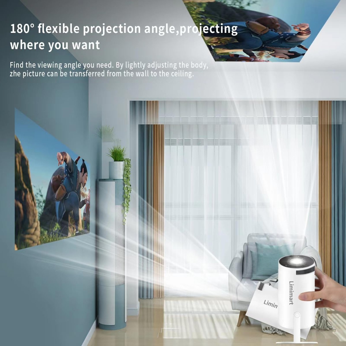 Portable Smart Projector - DoubleJoy Store