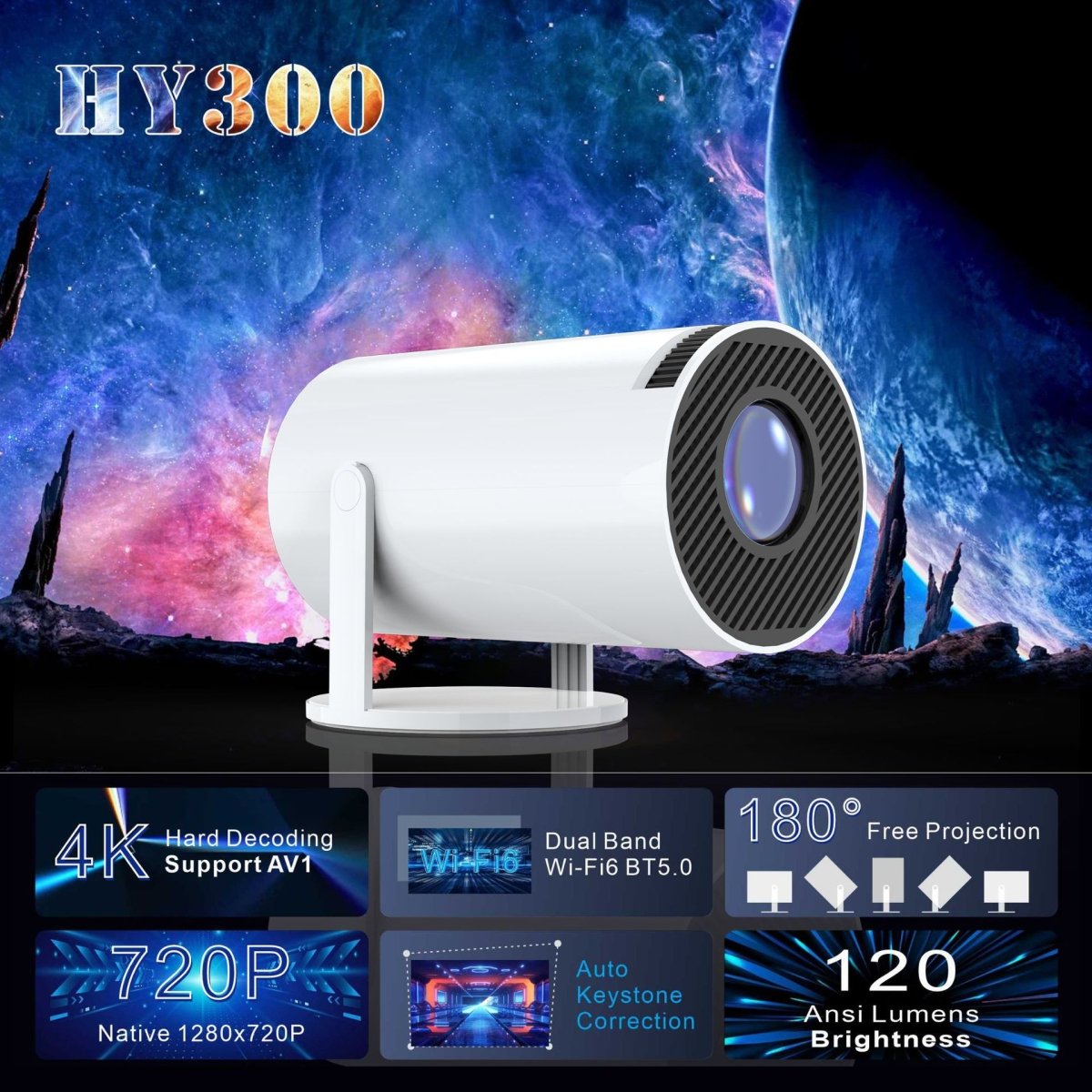 Portable Smart Projector - DoubleJoy Store
