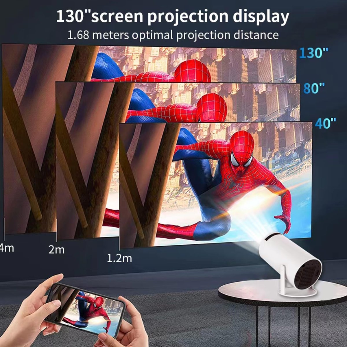 Portable Smart Projector - DoubleJoy Store