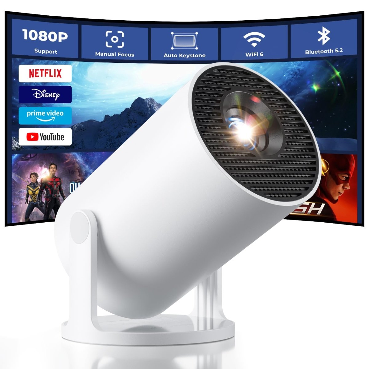 Portable Smart Projector - DoubleJoy Store