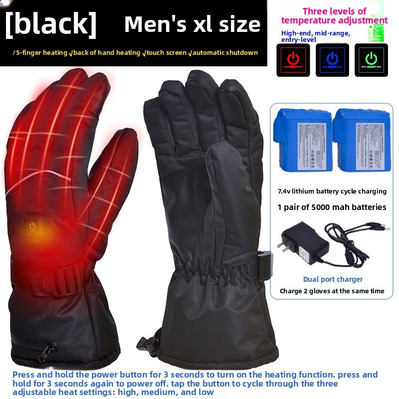 Rechargeable Heated gloves.