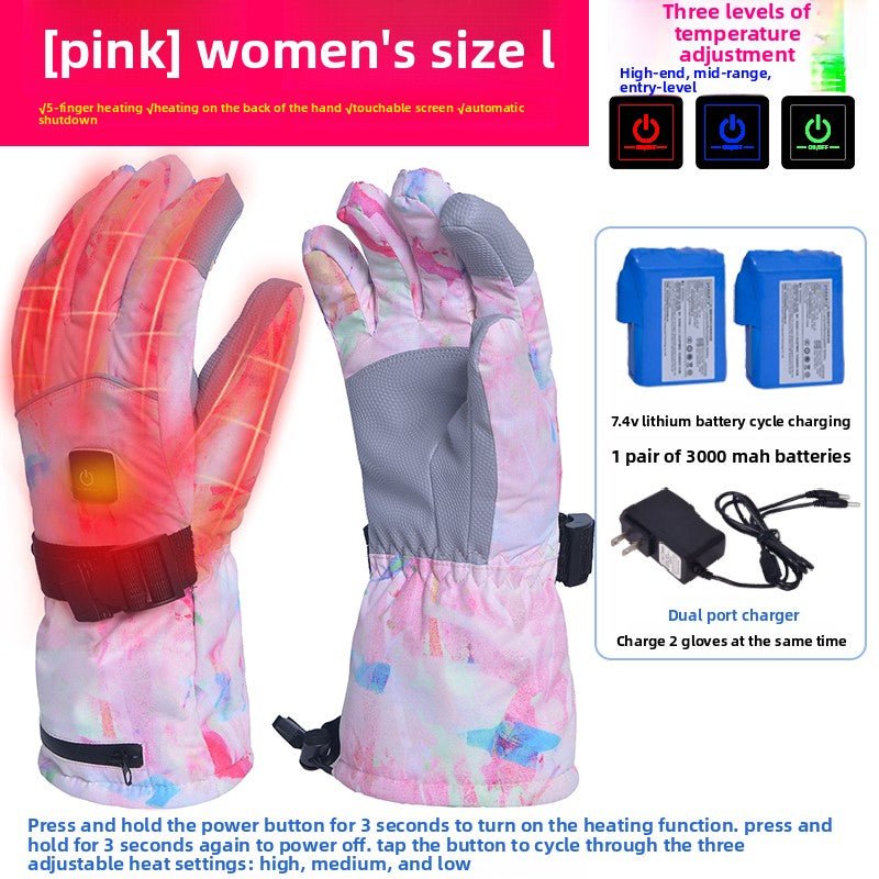 Rechargeable Heated gloves.
