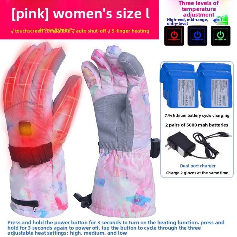 Rechargeable Heated gloves.