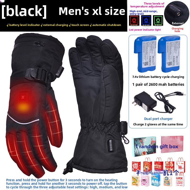 Rechargeable Heated gloves.