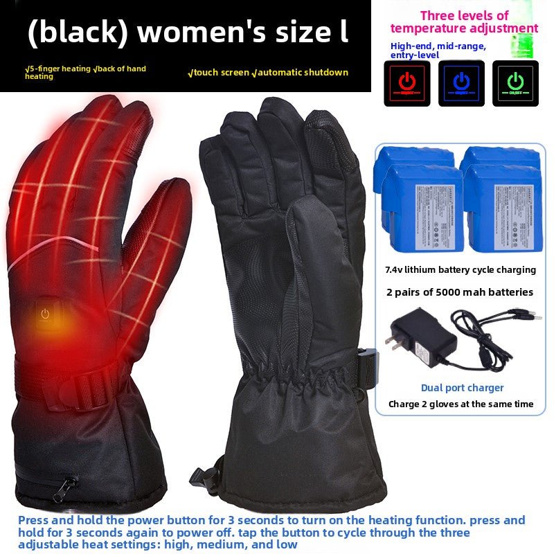 Rechargeable Heated gloves.