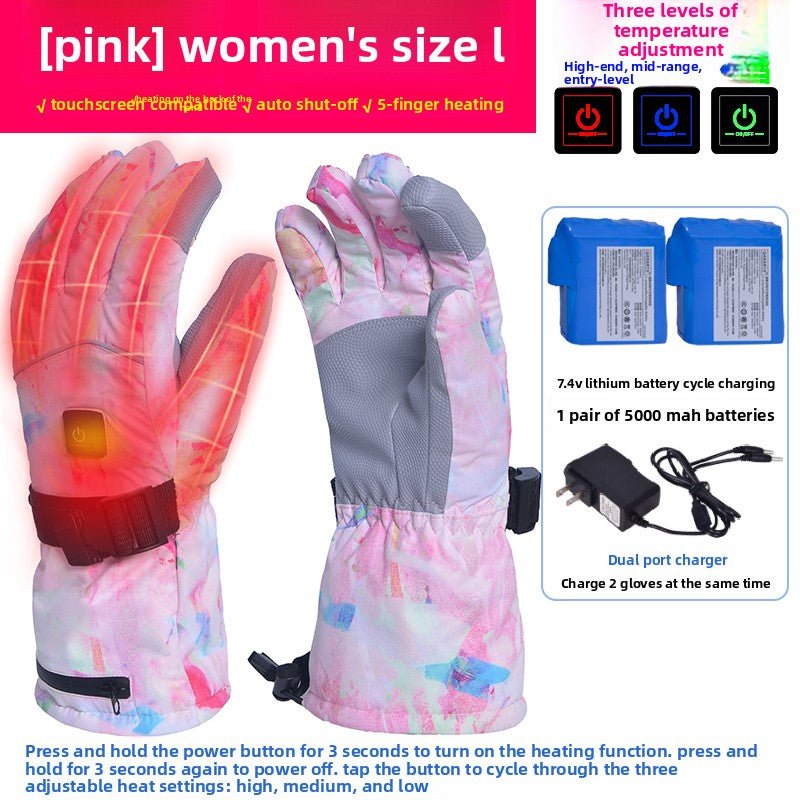 Rechargeable Heated gloves.