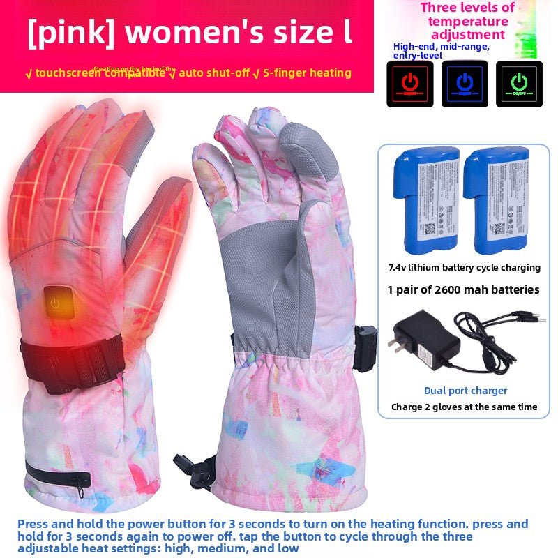 Rechargeable Heated gloves.