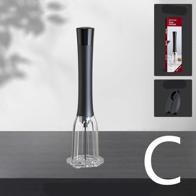 Red Wine Bottle Opener, pen-shaped air pressure corkscrew for effortless and stylish wine opening at home or bar.