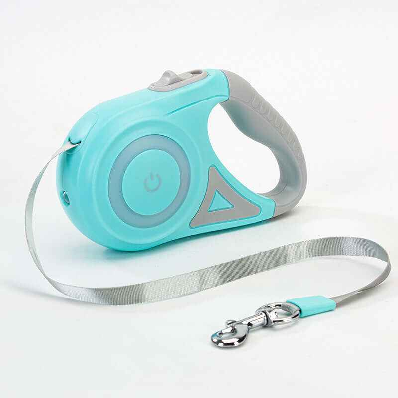 Retractable LED Dog Leash with Collar