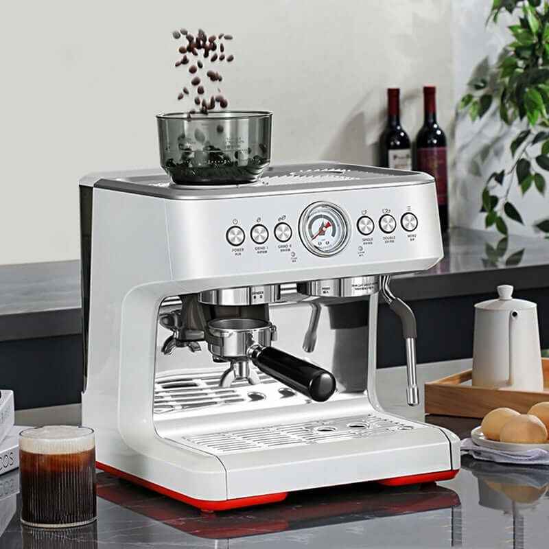 Small Semi-Automatic Coffee Machine – Home