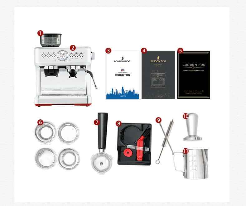 Small Semi-Automatic Coffee Machine – Home