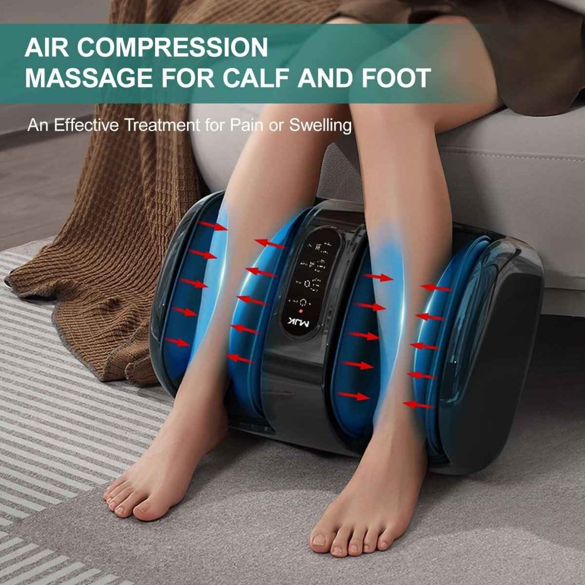 Smart Foot Massager - 3D Air & Heat Free🚚USA