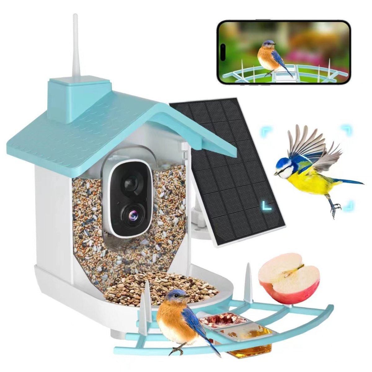 Smart Solar Bird Feeder with Camera - DoubleJoy Store
