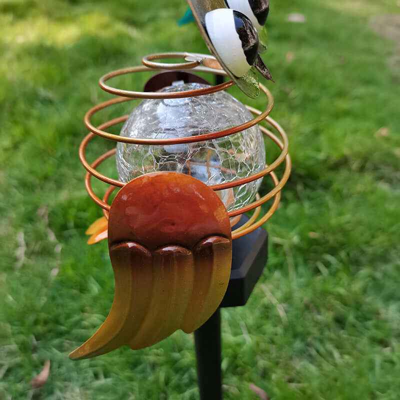 Solar Owl Lawn Lamp – Garden Pathway Light