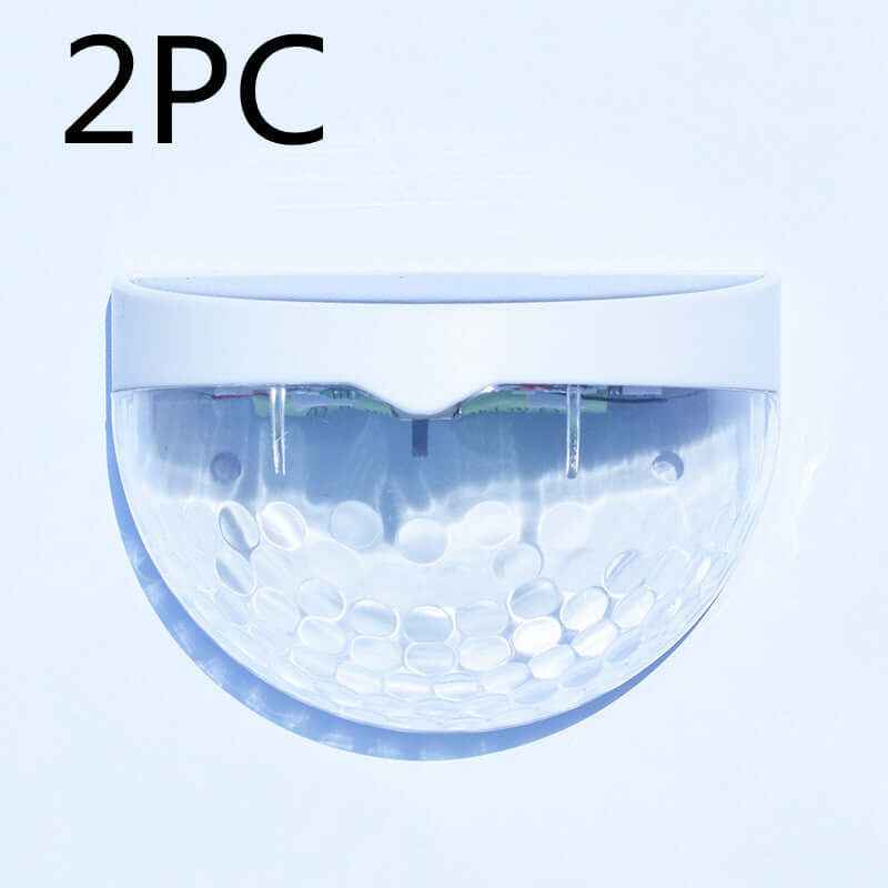 Solar Powered Wall Lamp: Garden & Fence
