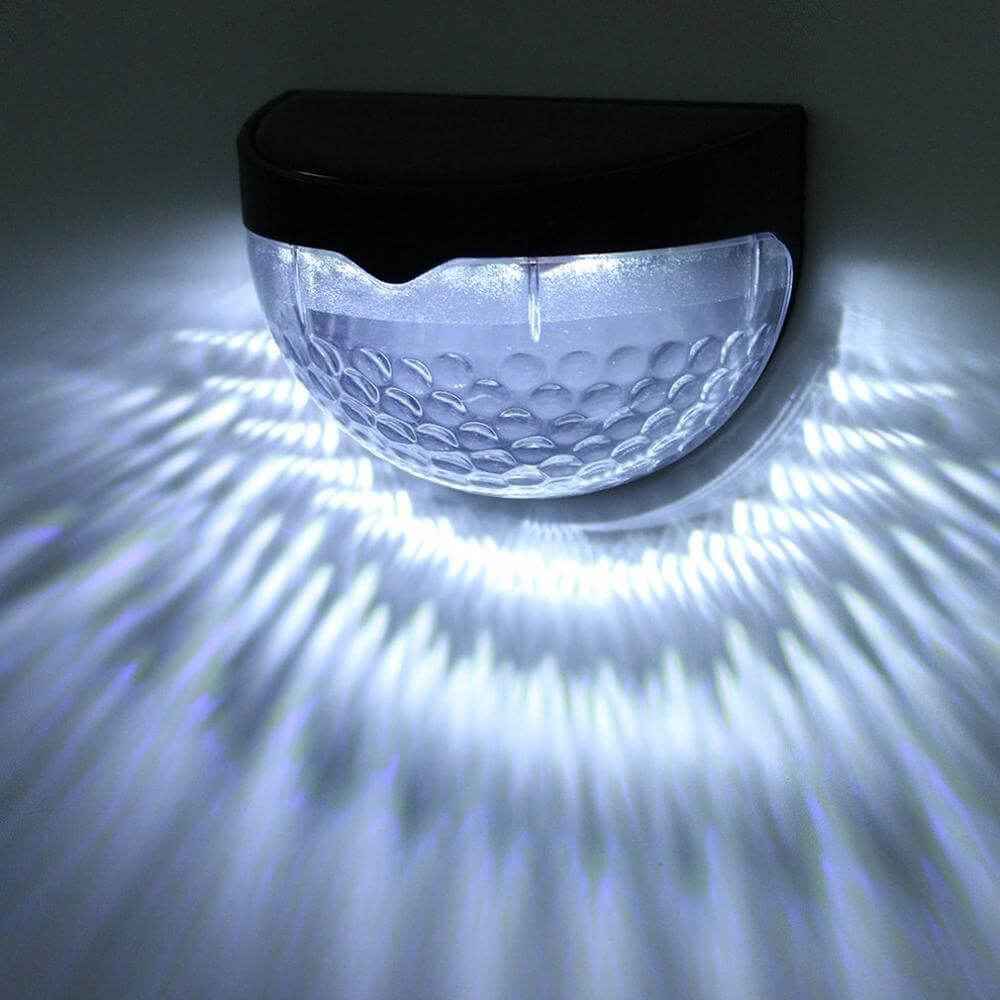 Solar Powered Wall Lamp: Garden & Fence
