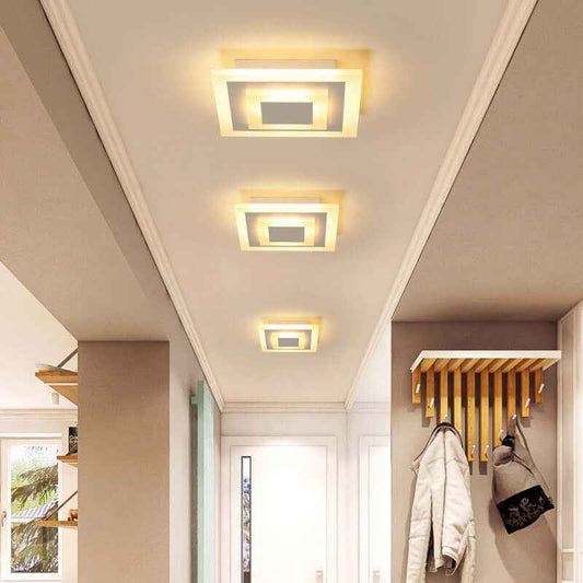 Surface-Mounted Ceiling Lamp: Home Hallway