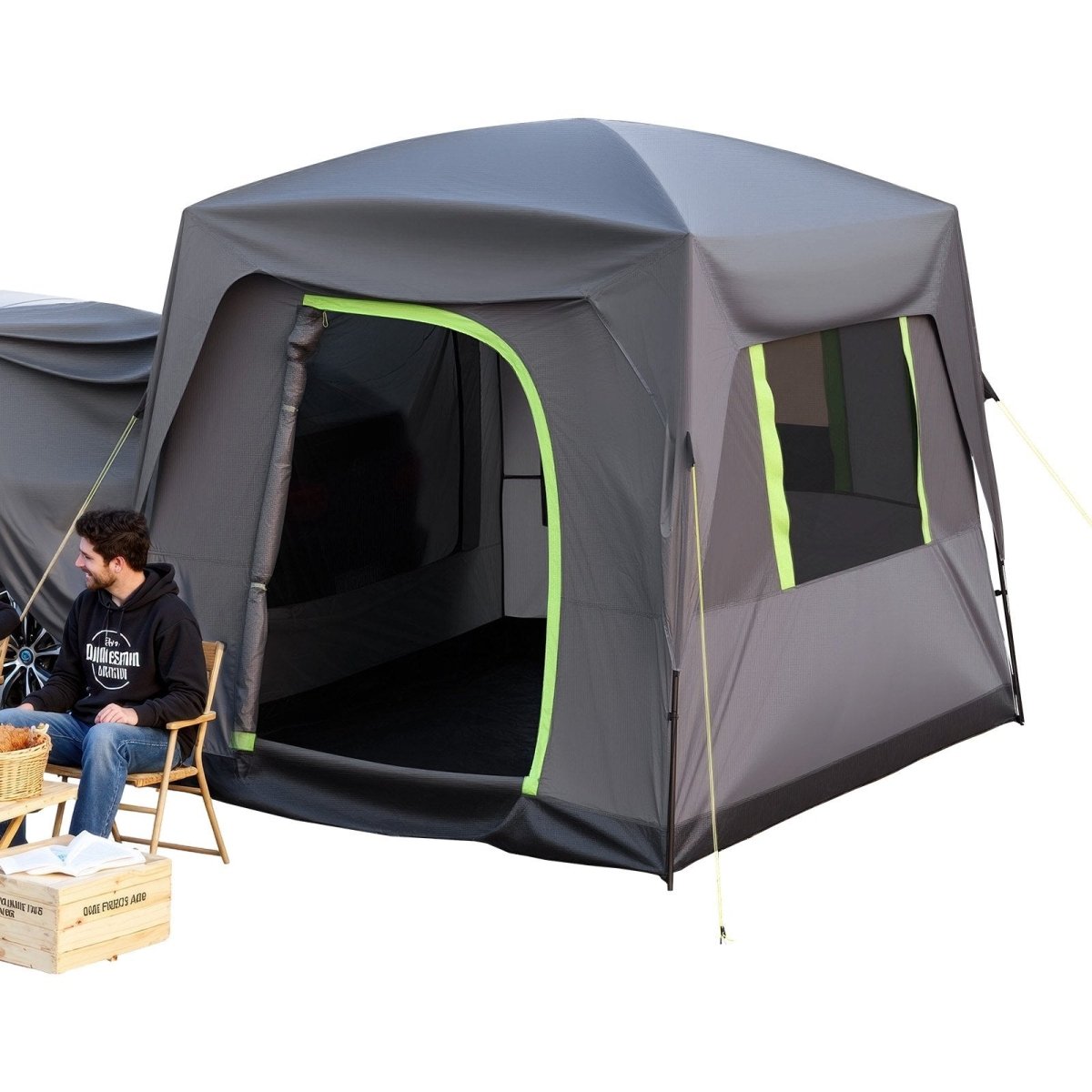 SUV Tent For Camping, 10FT L X 8FT W - DoubleJoy Store