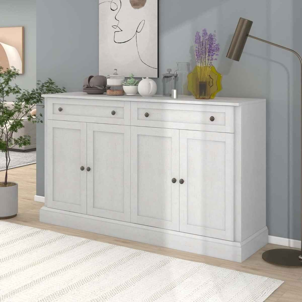 TREXM Kitchen Buffet Cabinet – Free🚚USA