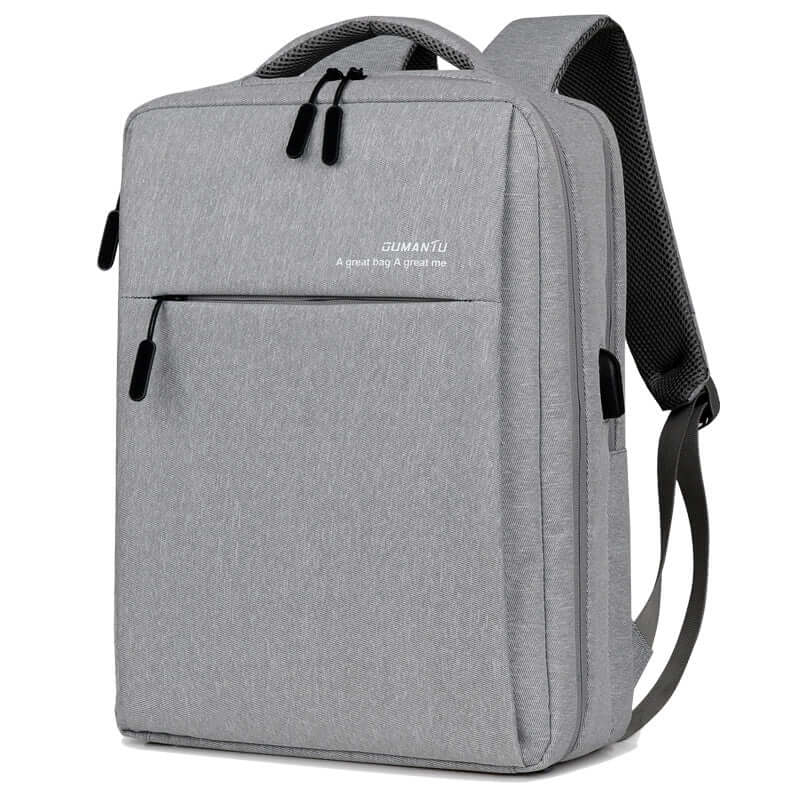 Waterproof Laptop Backpack - Shockproof and USB Charging Port, durable Oxford cloth, ideal for professionals and students.