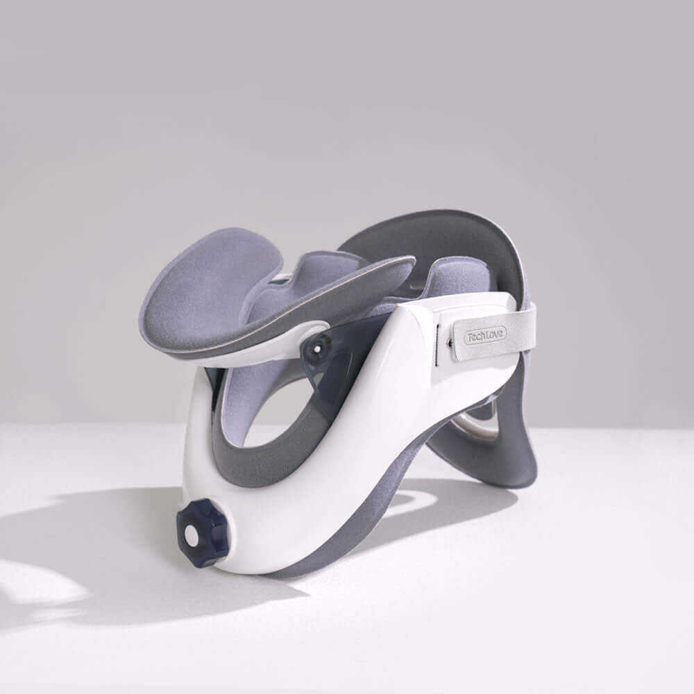 Wireless Inflatable Neck Brace: Durable build.