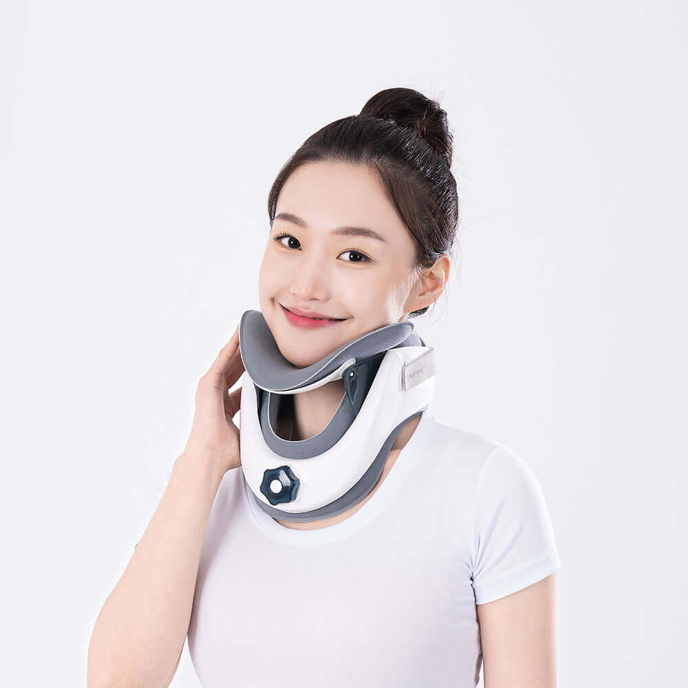 Wireless Inflatable Neck Brace: Comfortable.