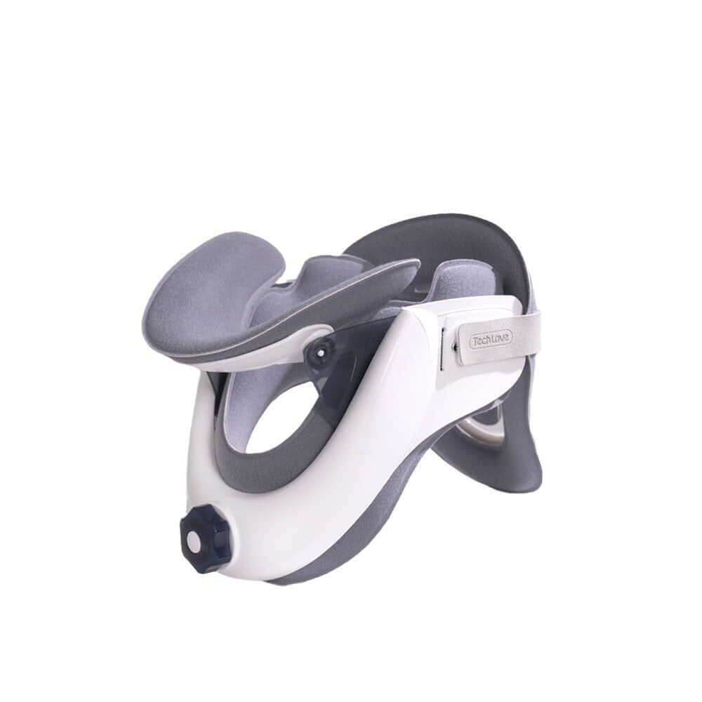 Wireless Inflatable Neck Brace: Ergonomic design.