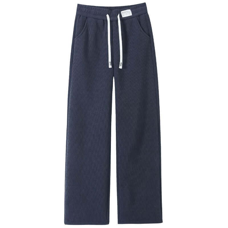 Women Wide Leg Pants: Gray common style.