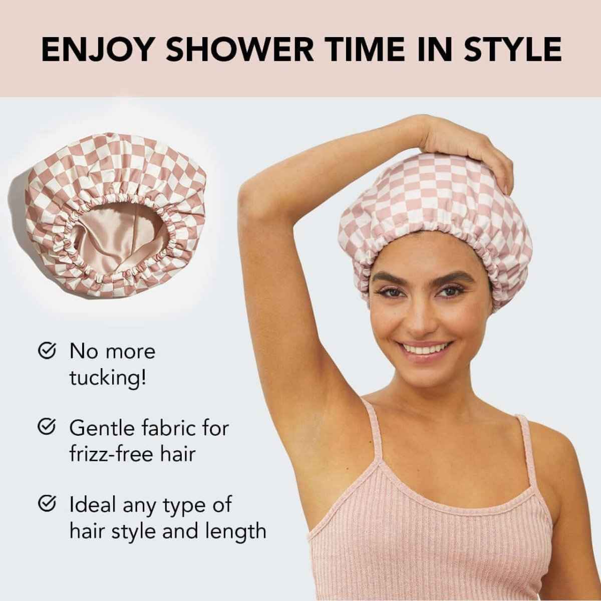 Women's Waterproof Shower Cap