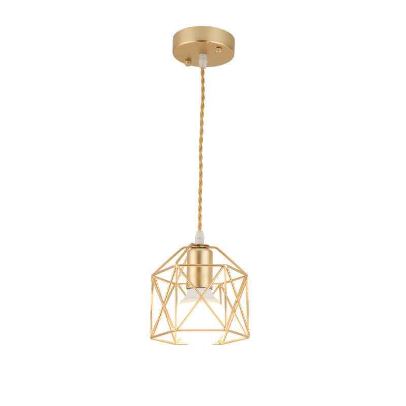 Wrought Iron Table Lamp – Modern Lantern